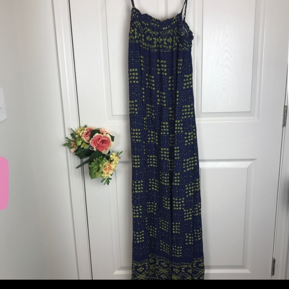 Boho hippie chic maxi dress